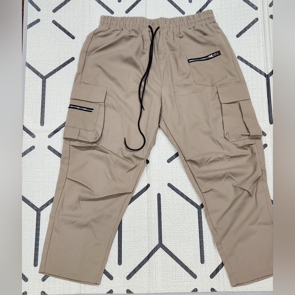 Tan Cargo Pants